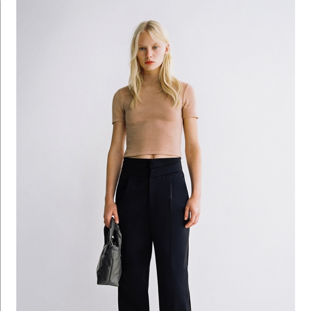 Mock Neck TOP Zara